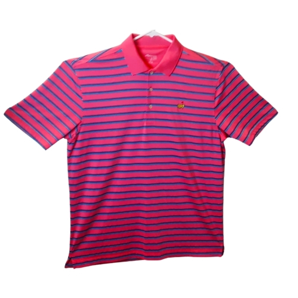 Masters Tech Augusta Masters Embroidered Logo Polo Men's Large - Picture 2 of 9